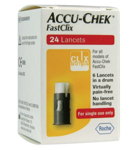 Fastclix Fingerprick Lancets (24)