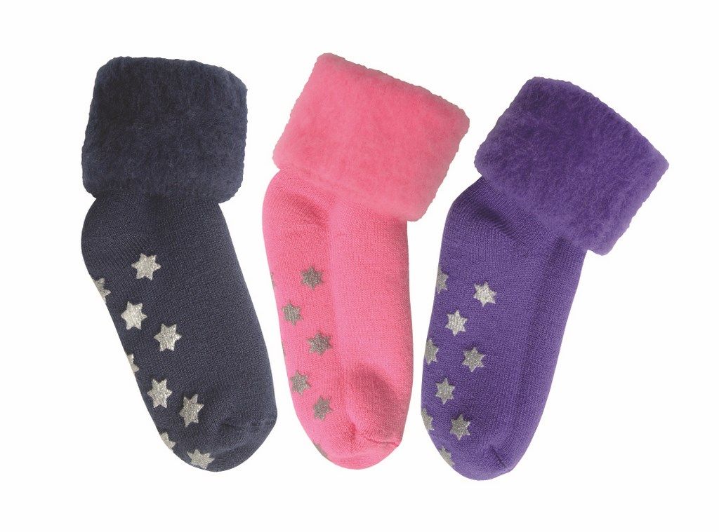 Bedsocks - Kids with Non-Slip Tread